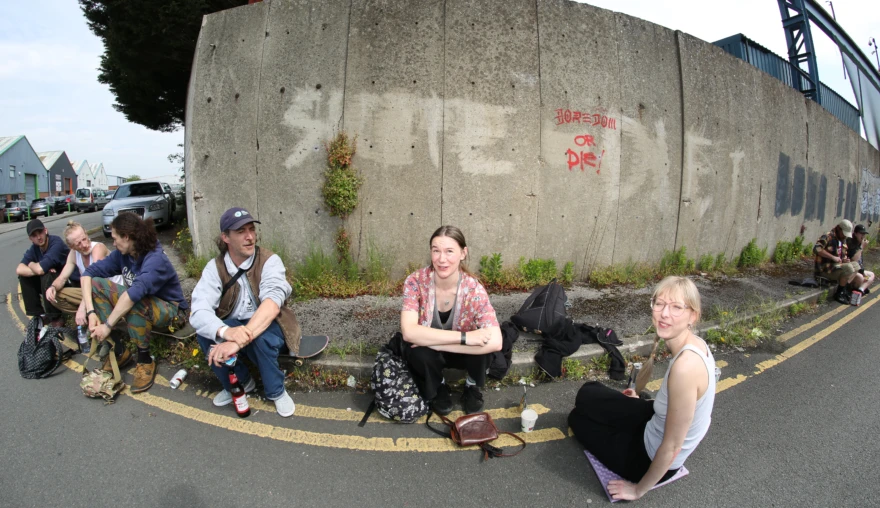 Rolling warm-ups, or writing up a book as if it were a skate session