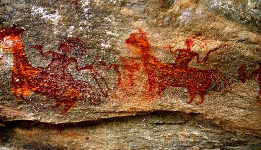 Rock Art in Panna - What does it mean to the people who live there?