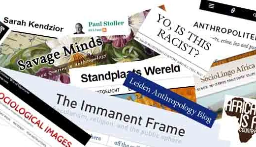 What’s on your anthropological blog roll?