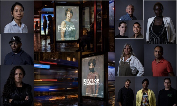 Expatriates or immigrants? Navigating in-between categories in the Netherlands 